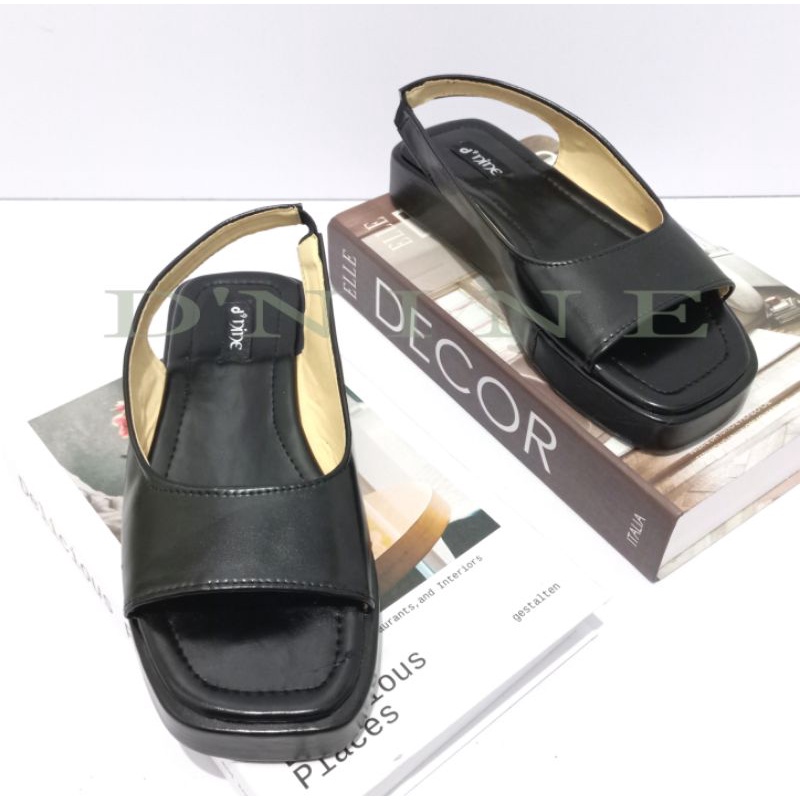 Sandal Wanita sandal wedges flatprom DN 06