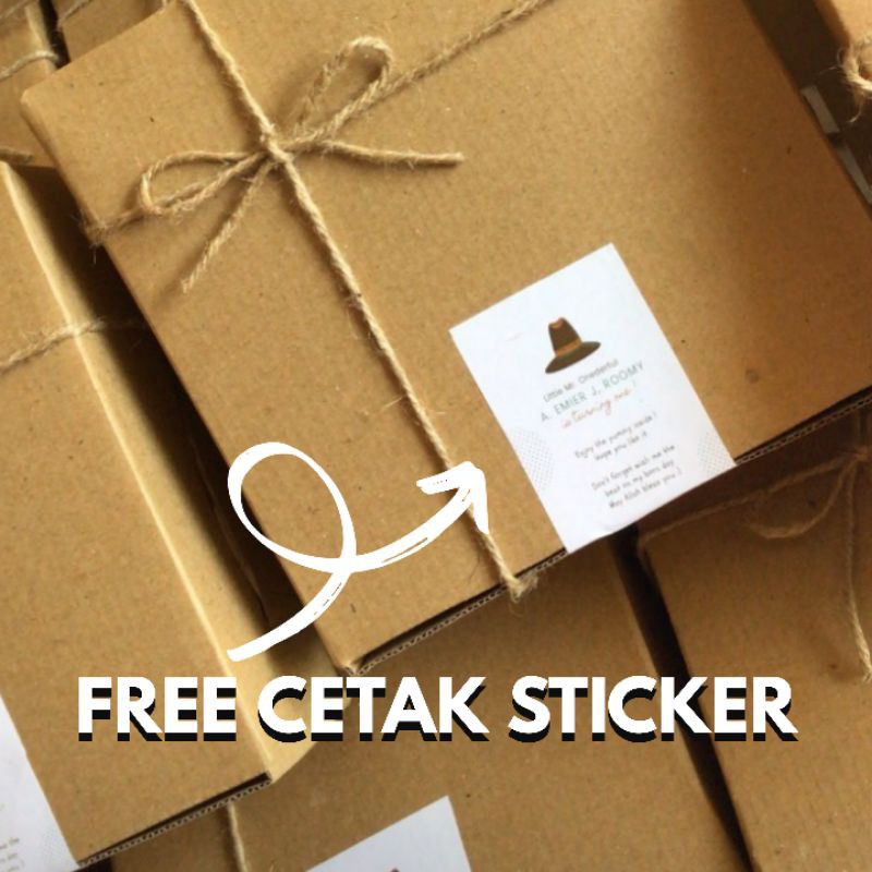 

PAKET SNACKBOX ULANG TAHUN / SNACK BOX — FREE CETAK STICKER!