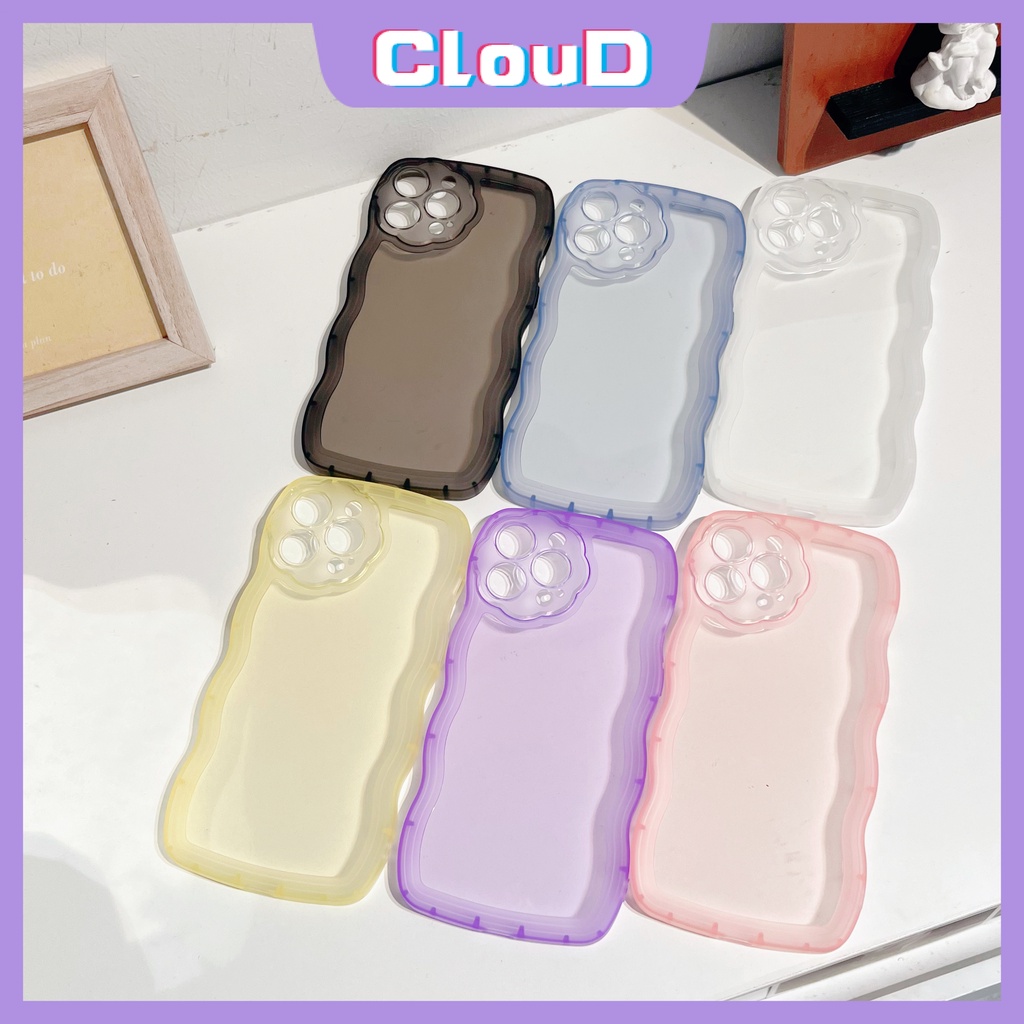 Soft Case Pelindung Lensa Warna Macaron Translucent Untuk IPhone 7 8 Plus XR 7 8 X XS 11 12 13 Pro Max