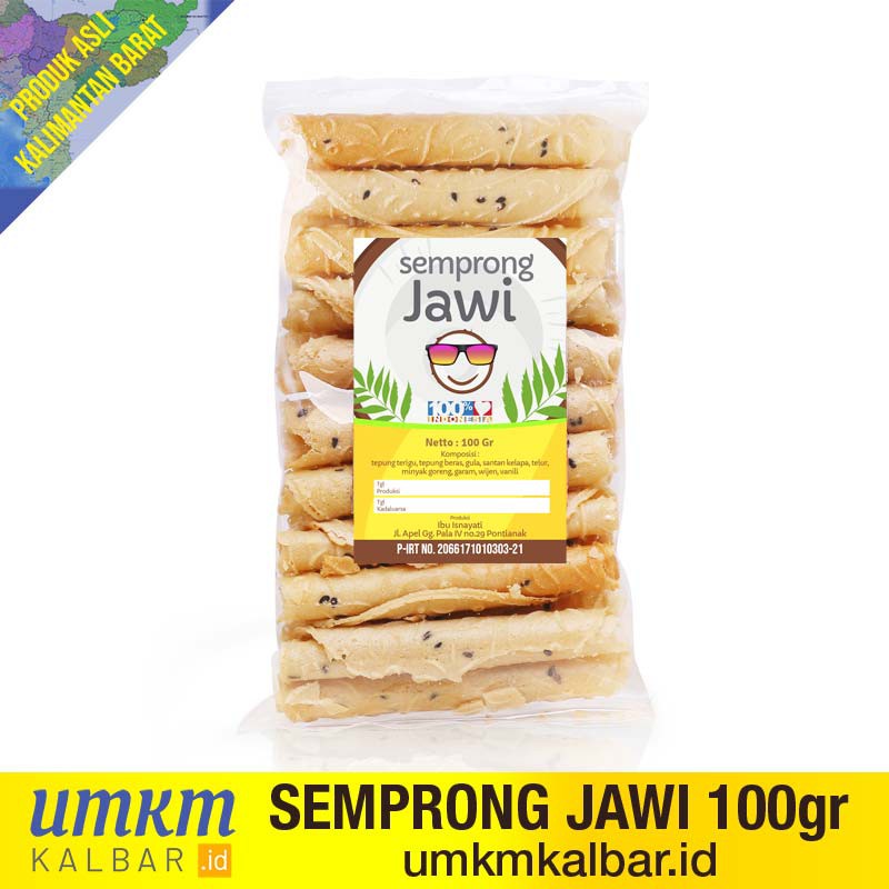 

Semprong Jawi 100gr Oleh-oleh Khas Pontianak