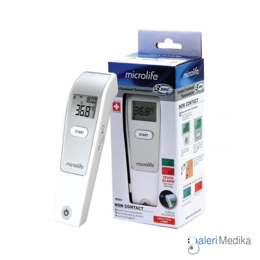 Microlife FR1DL1 Termometer Infrared Non-Kontak - Termometer Digital