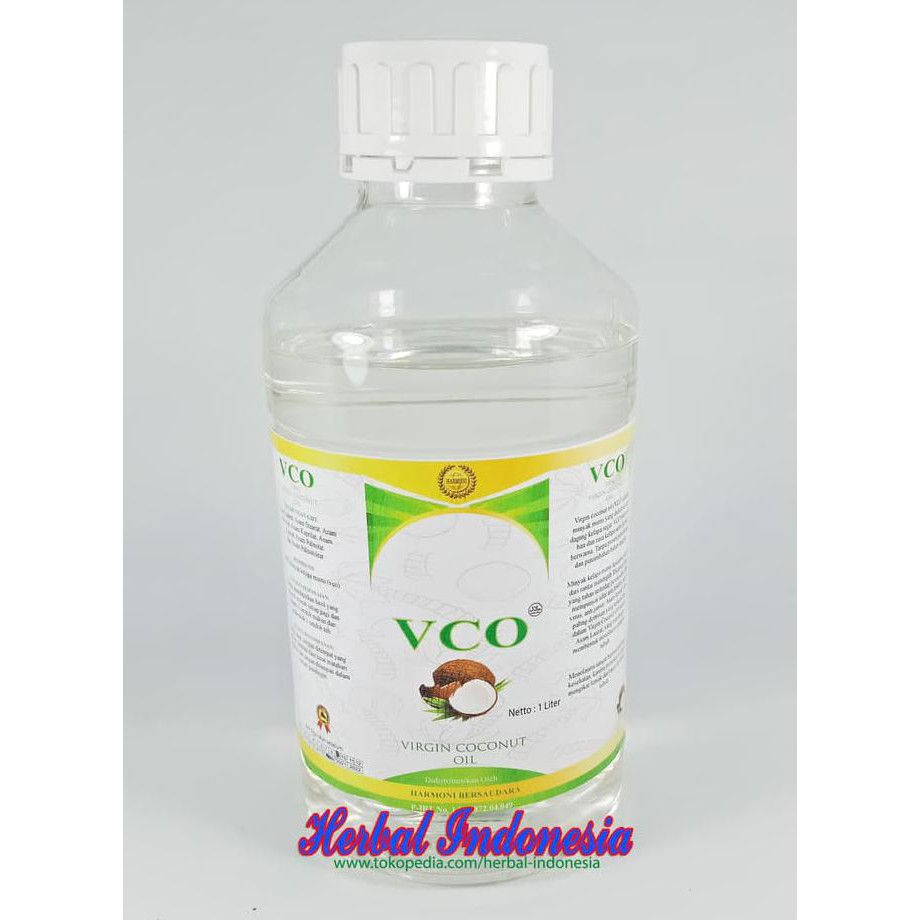 

VCO Virgin Coconut Oil Minyak Kelapa Original 1 L ( liter )