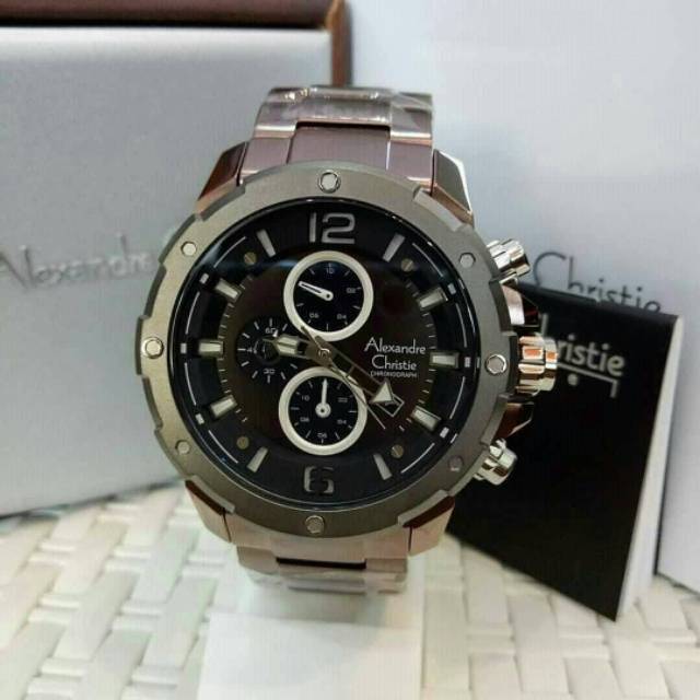 JAM TANGAN PRIA ALEXANDRE CHRISTIE AC6410 LIMITED EDITION ORIGINAL BERGARANSI RESMI