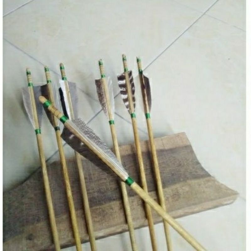 arrow bambu petung bulu kalkun