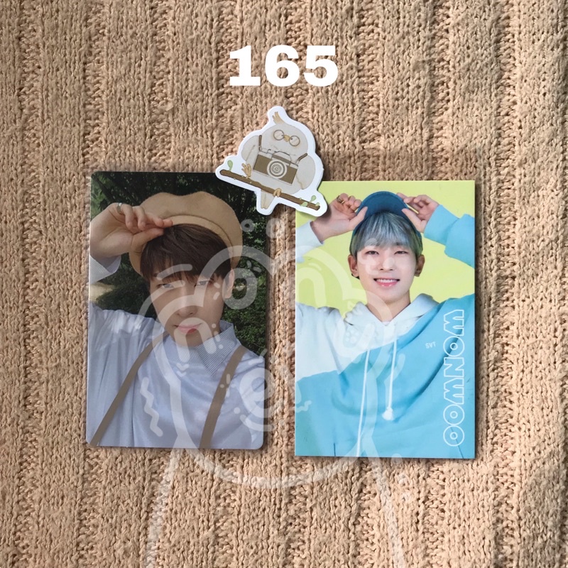 (booked) pc photocard wonwoo an ode hope beret baret