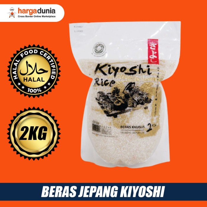 

Beras Jepang KIYOSHI - High Grade - HALAL