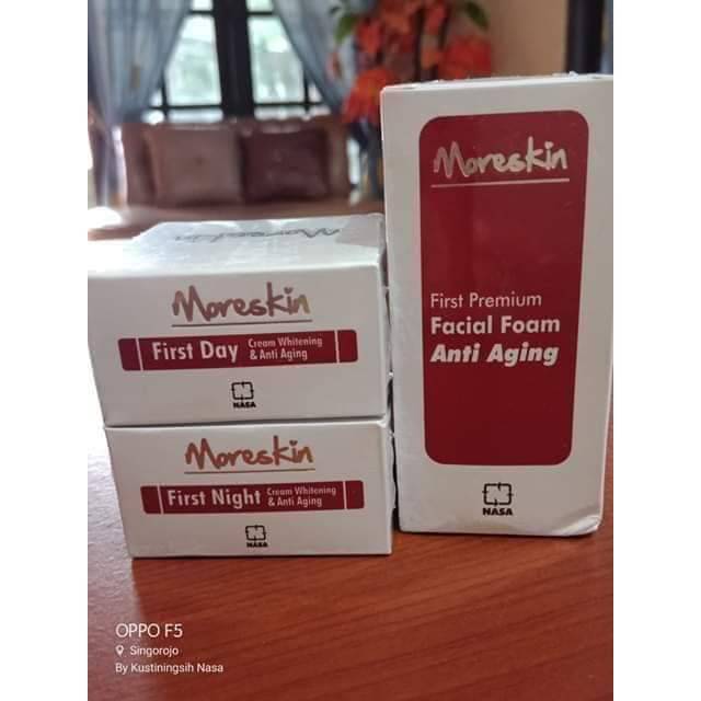 1 Paket Moreskin Anti Aging Herbal Nasa