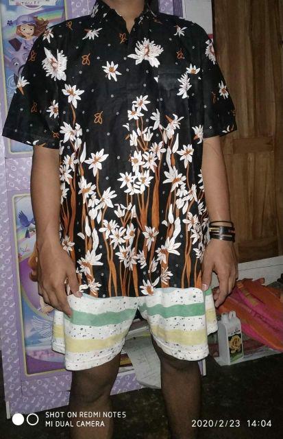 Maura Couple - Sania Ruffle Batik Couple Ori Ndoro Jowi Dnt Garansi Termurah Shopee Selendang Merak