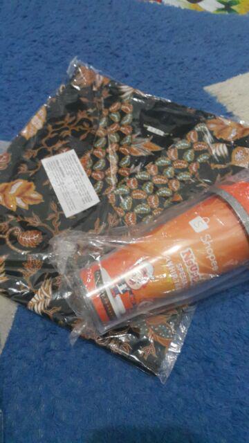 Kemeja Batik Big Size 5xl Katun Jumbo Bigsize Kode E204