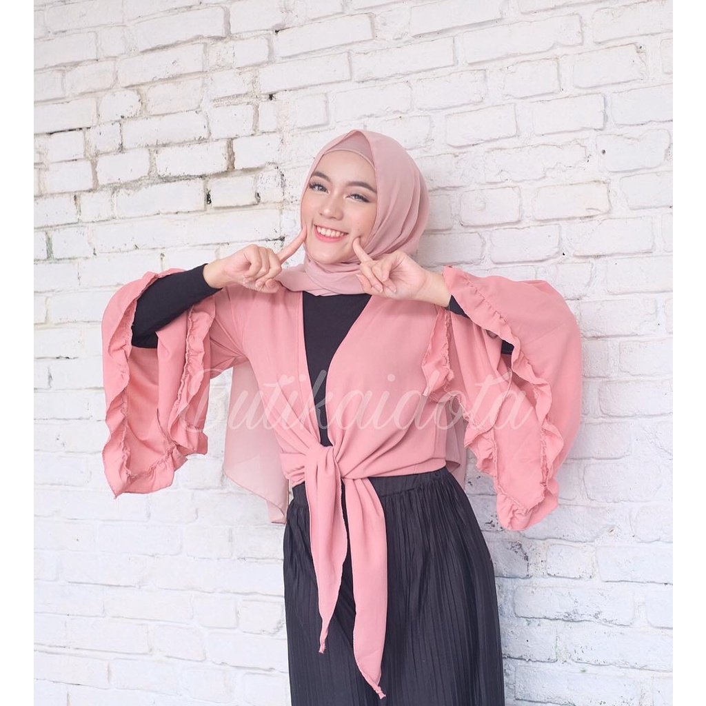 Baju Atasan ALANA Outer Cardigan Moscrepe / Others