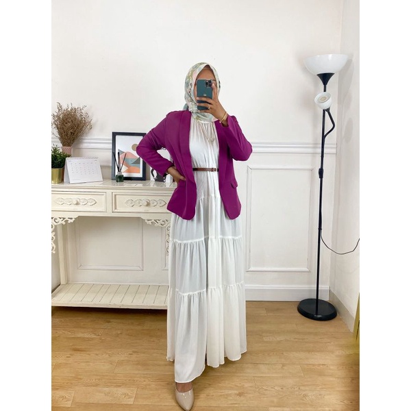 KALINA DRESS KONDANGAN PESTA KOREA CEWEK CEWE PAKAIAN WANITA ATASAN WANITA