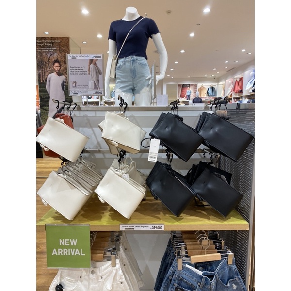 WOMEN Tas Bahu Mini Tool Faux Leather UNIQLO