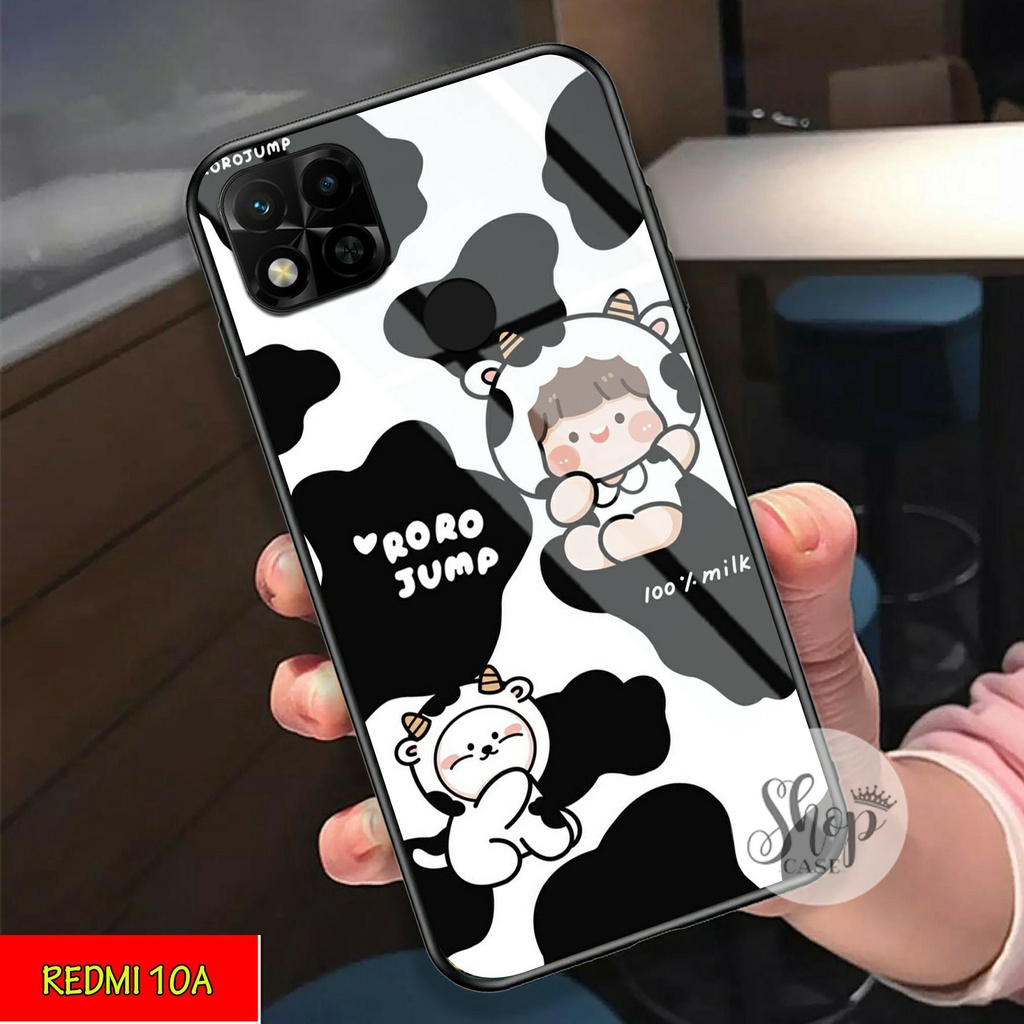 Softcase Glass Redmi 10A - Case Redmi 10A - Case Lucu - case Redmi 10A - kesing Redmi 10A - softcase