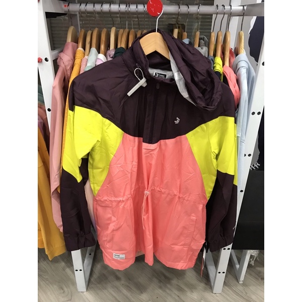 JAKET PARASUT WANITA 3second TERBARU ORIGINAL