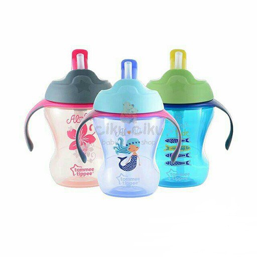 TOMMEE TIPPEE TRAINING STRAW Cup Anti Spill 230ml - Zeus