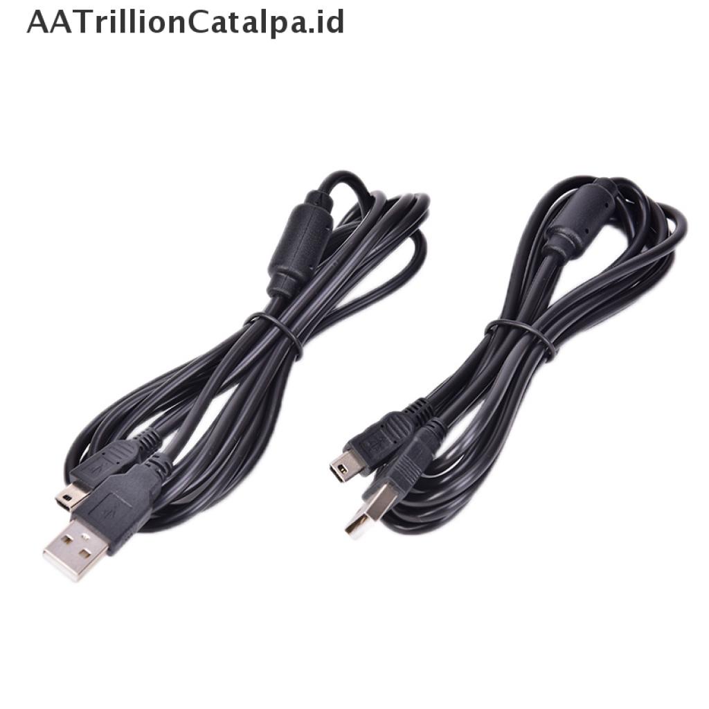 PLAYSTATION (AATrillionCatalpa) Kabel Charger PSP PS3 3 A Ke MINI B USB 2.0 Panjang 1.8m