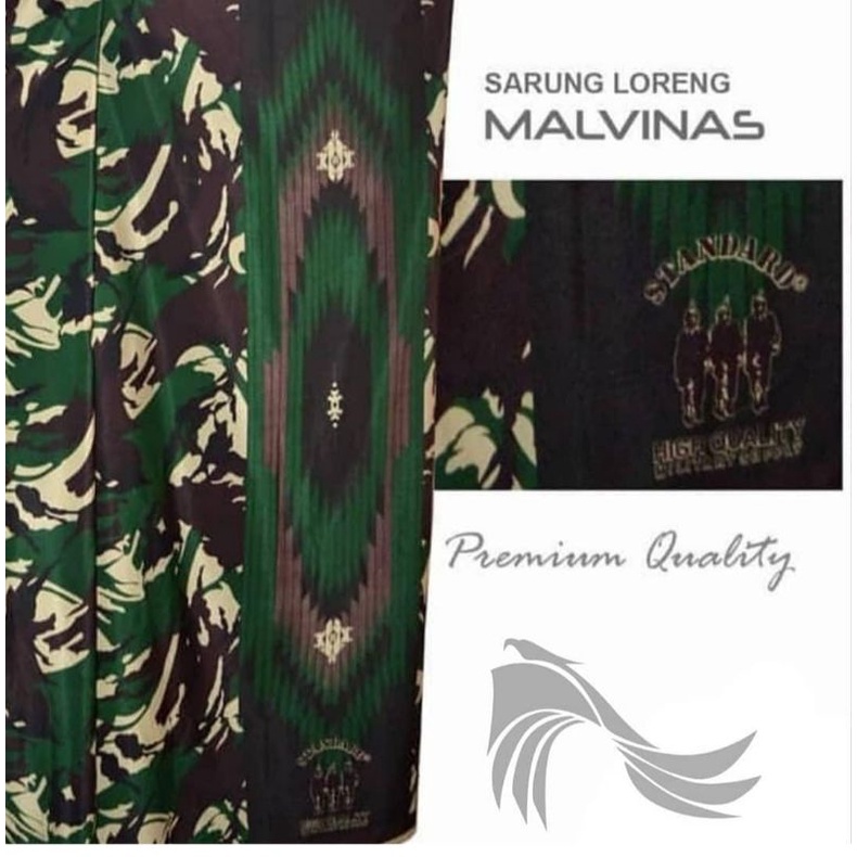 Sarung loreng TNI merk AMMO/STANDAR sarung tentara sarung doreng