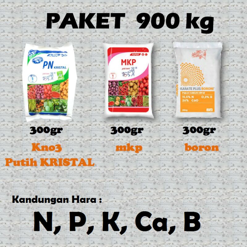 kno3 putih kristal mkp boron
