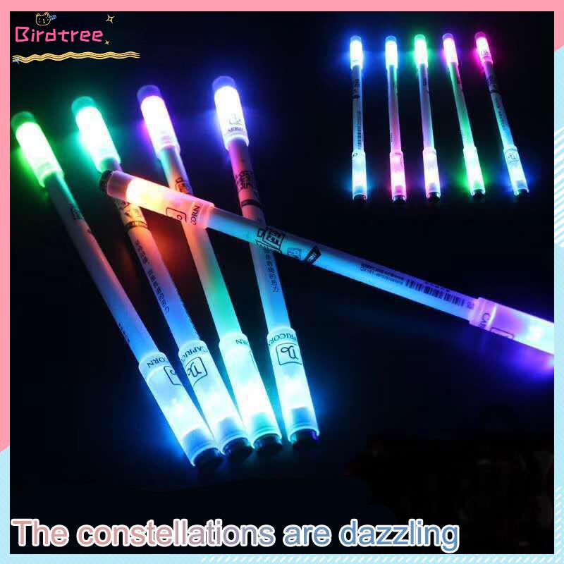 

[Readystock❤️COD]Dua Belas Rasi Bintang Bercahaya Memutar Pena Berwarna-warni Pena Pemula Pena Pembalik Warna-warni- BS