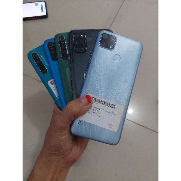 realme narzo 20 4/64, 7i 8/128, 5i 4/64, c3 3/32,  second batangan