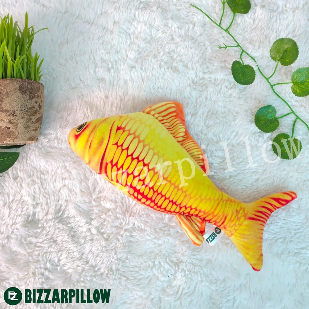 Bizzarpillow Bantal Ikan Hias Koi Size S BZ063