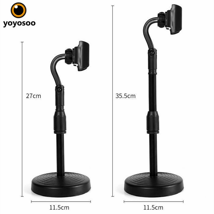 Broadcasting Stand Holder Putar 360° Phone Holder Portable-yoyosoo