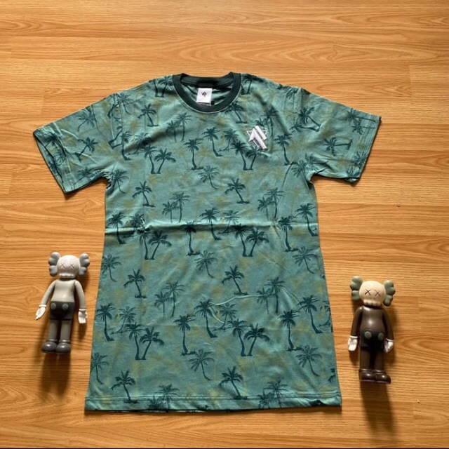Baju distro kaos MCF supply co Paradise green | Aft