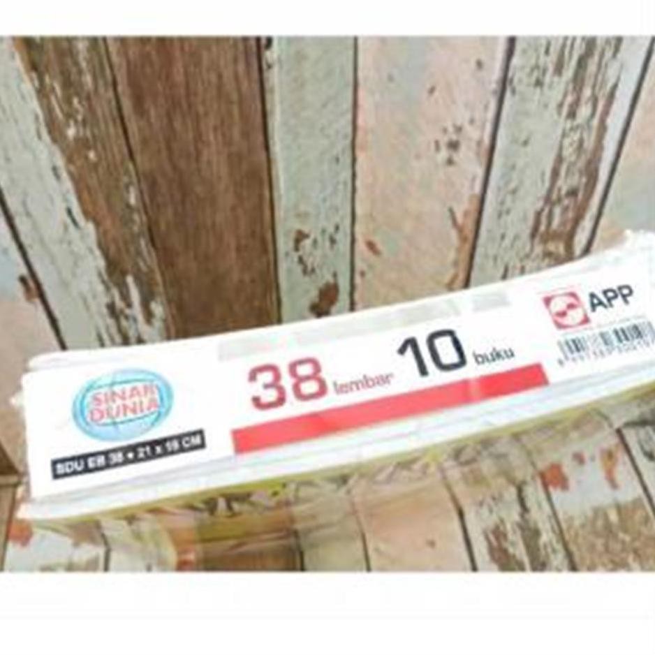 

ZC Buku Tulis Sidu 38 (10PCS) SIN AR DUNIA ZC Q EJH