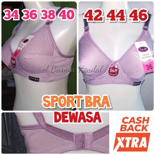 Sport Bra Big Size Dewasa BH Jumbo