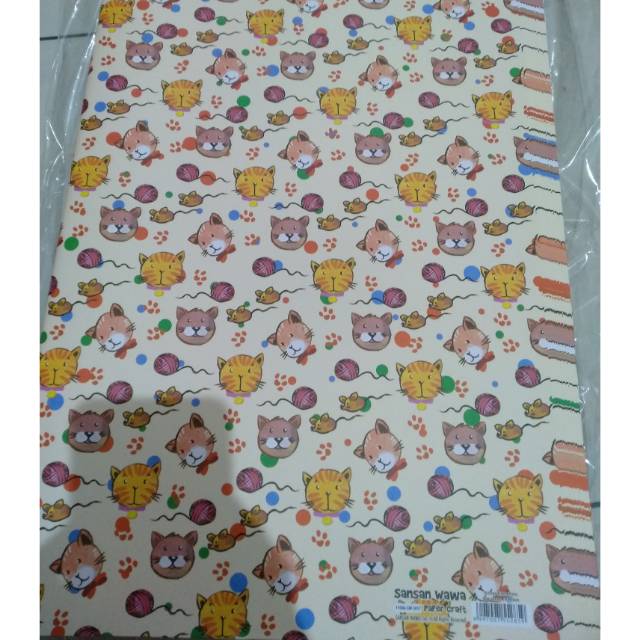 

Kertas kado sansan wawa 5017