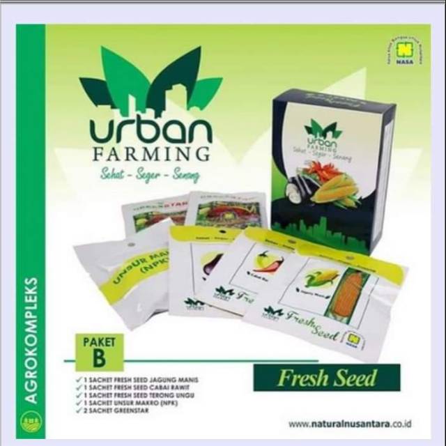 Jual PAKET PERTANIAN LENGKAP DAN MURAH URBAN FARMING B NASA | Shopee ...