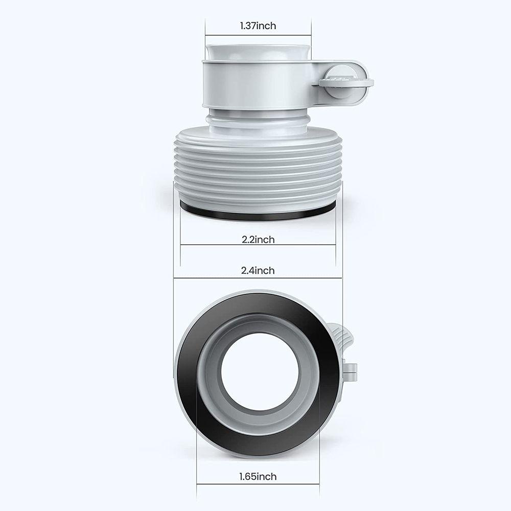 [Elegan] Adaptor Selang Mudah Digunakan Tidak Mudah Bocor Filter Konversi Selang Kokoh