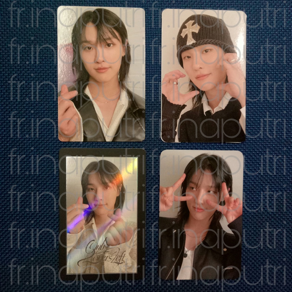 PHOTOCARD PC WOODZ ONLY LOVERS LEFT OLL
