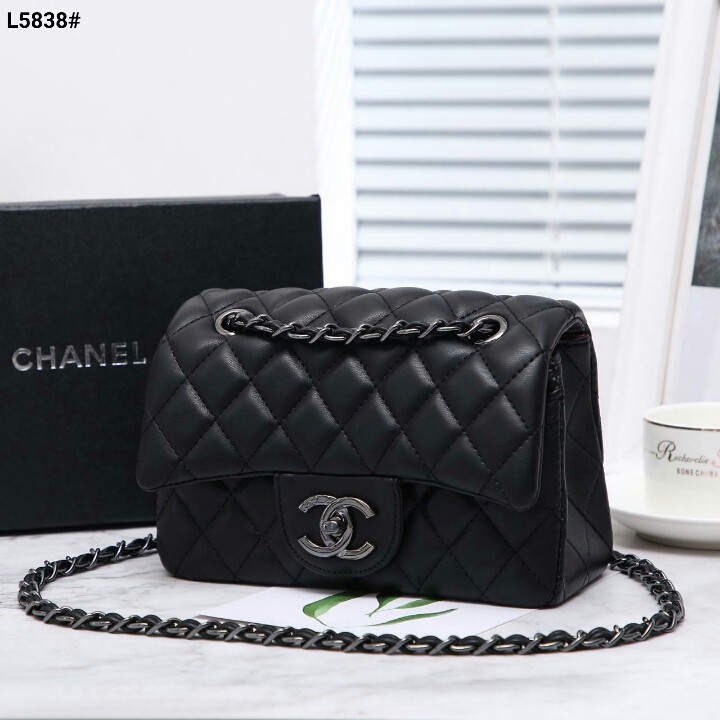 TERMURAH  TAS WANITA CH Maxi Classic Bag 20cm Include Box L5838G