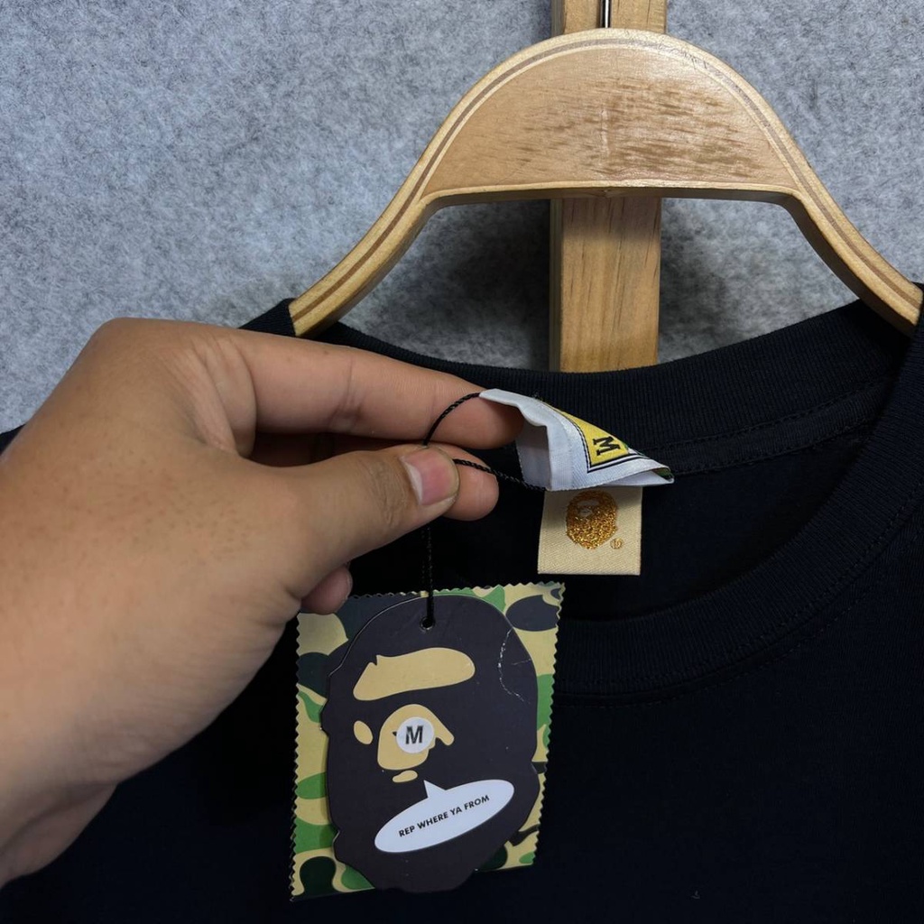 KAOS TSHIRT A BATHING AAPE BAPE SHARK MIRROR FULLTAG