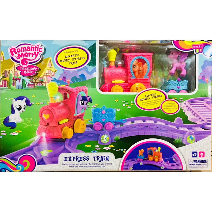 "Mainan Anak Train Express Romantic Merry Pony"
