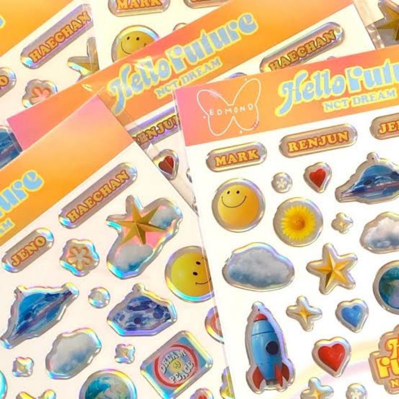 NCT Dream Epoxy Sticker [Ready Stock]