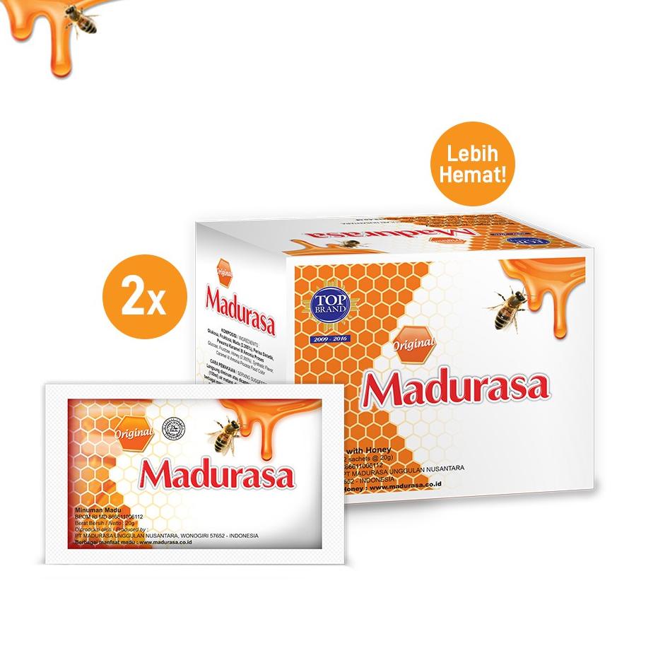 

40k> Madurasa Original Sachet 12x20 gr - Box (2 Box)
