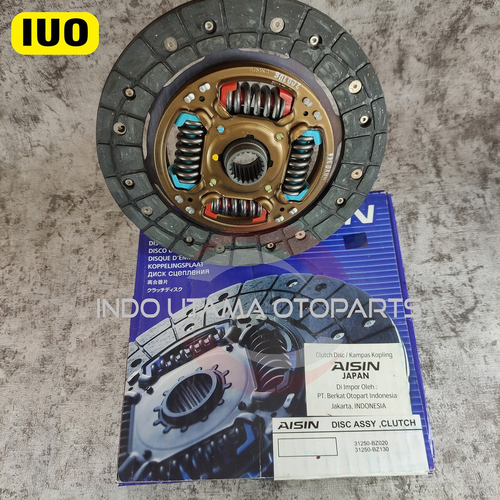 Clutch Disc Avanza Xenia 1.3 Plat Kopling AISIN DDX 034A JAPAN