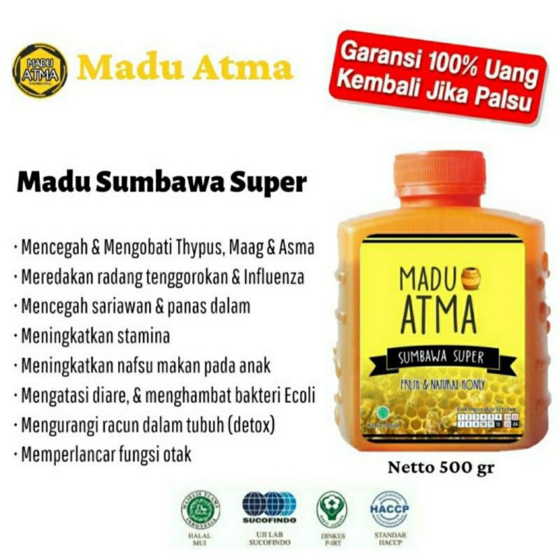 

MADU KLANCENG BAMBU lebah jenis apis trigona GARANSI 100% ASLI kemasan 500gr MADU ATMA
