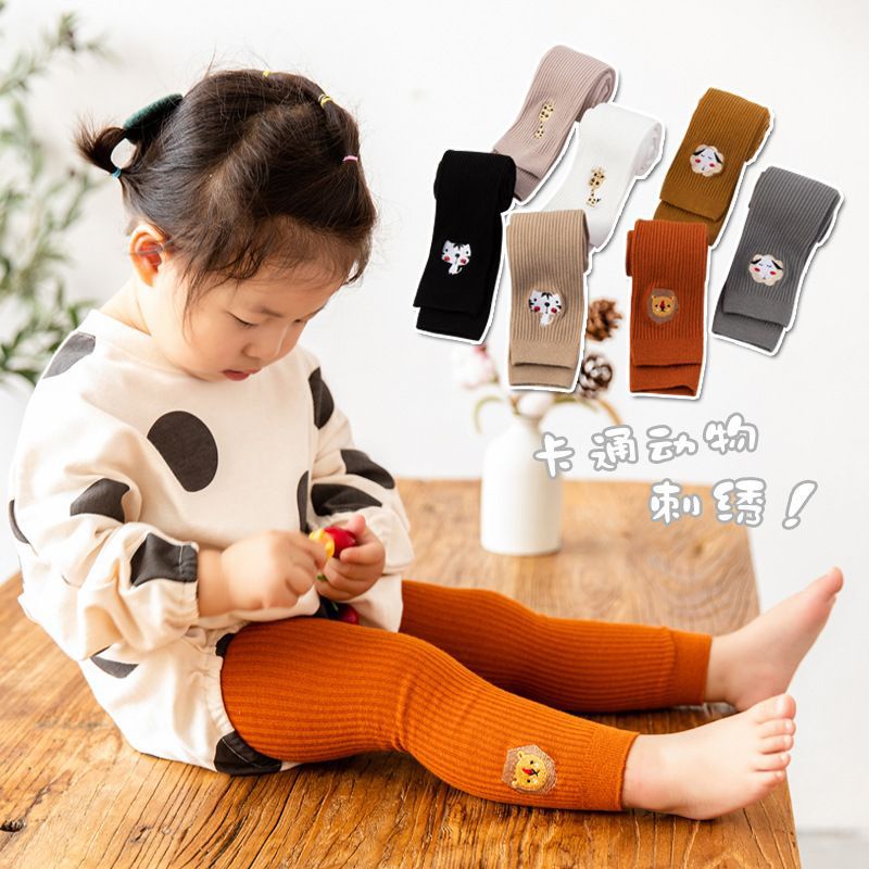 BABY K2 - Baby Legging Animal Bordir Buka Kaki 7 Warna