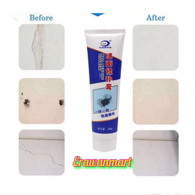 JG - Wall Repair Pasta Dempul Penambal Dinding Cream Instan Water Proof ANTI BOCOR