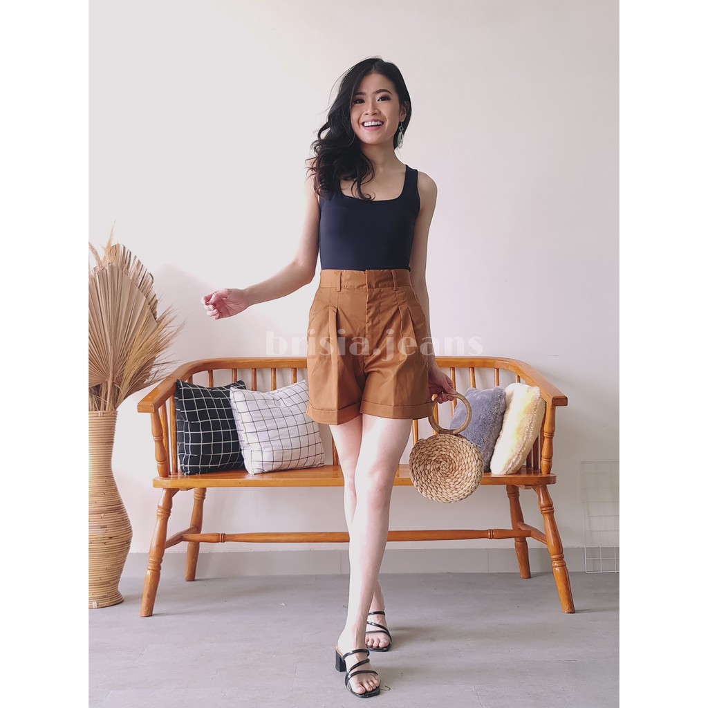 5 WARNA - CARINA HOTPANTS (Highwaist)
