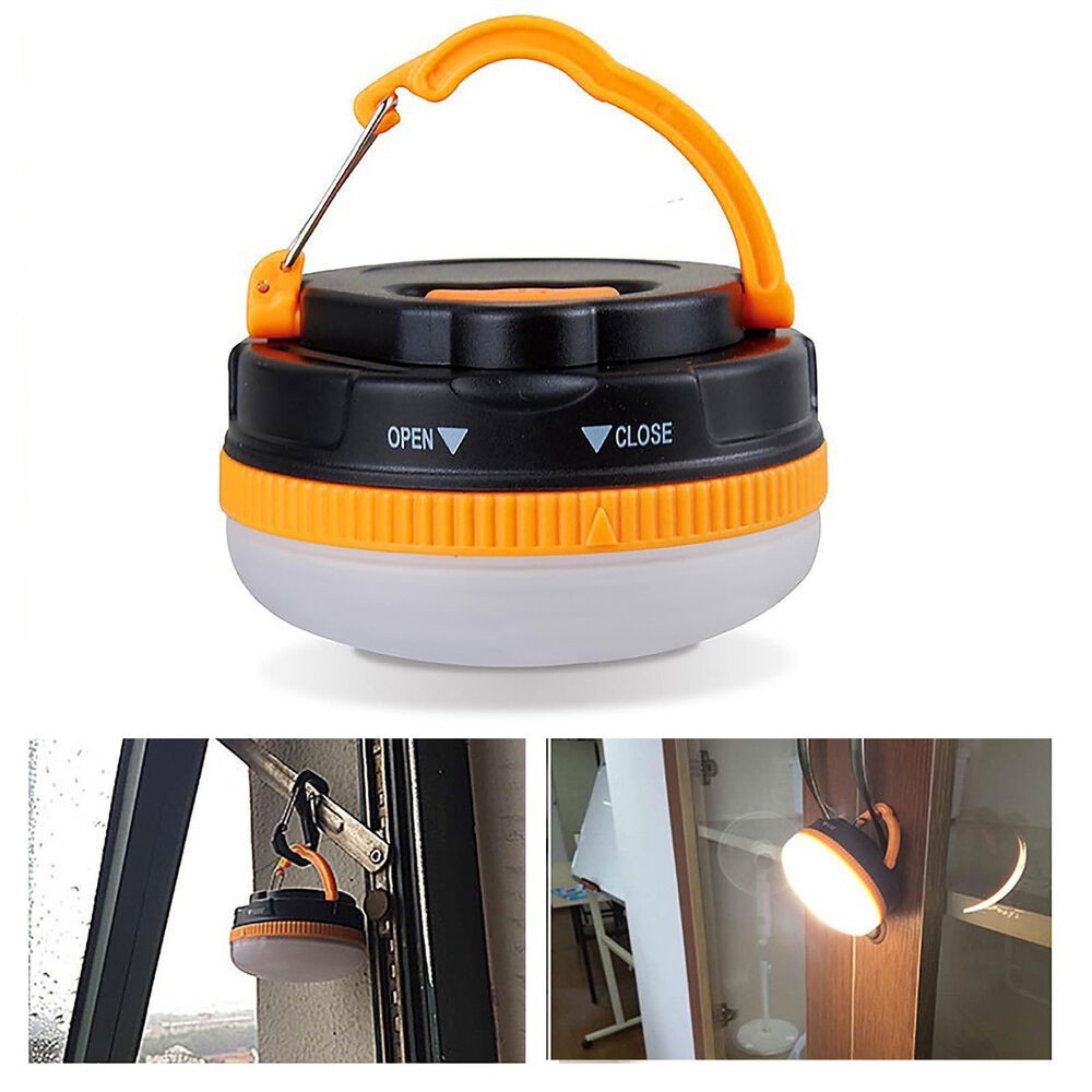 【COD】 Lampu Portable Emergensi Model Bapau` Lentera Darurat Tenda Bakpau Emergency Bakpao Bapao