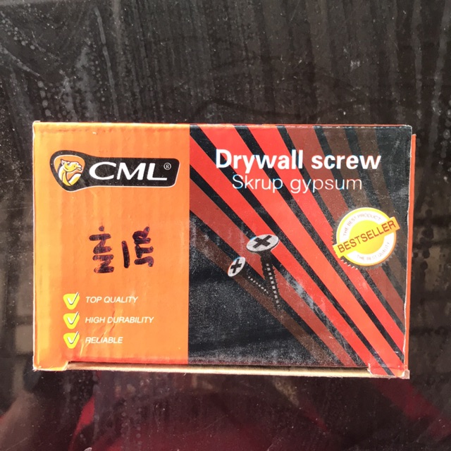 Skrup gipsum 6 x 1 “ camel