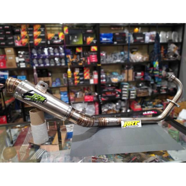 Knalpot JRM Muffler satria FU porting 150 - 155cc FU WUNGKUL 147CC