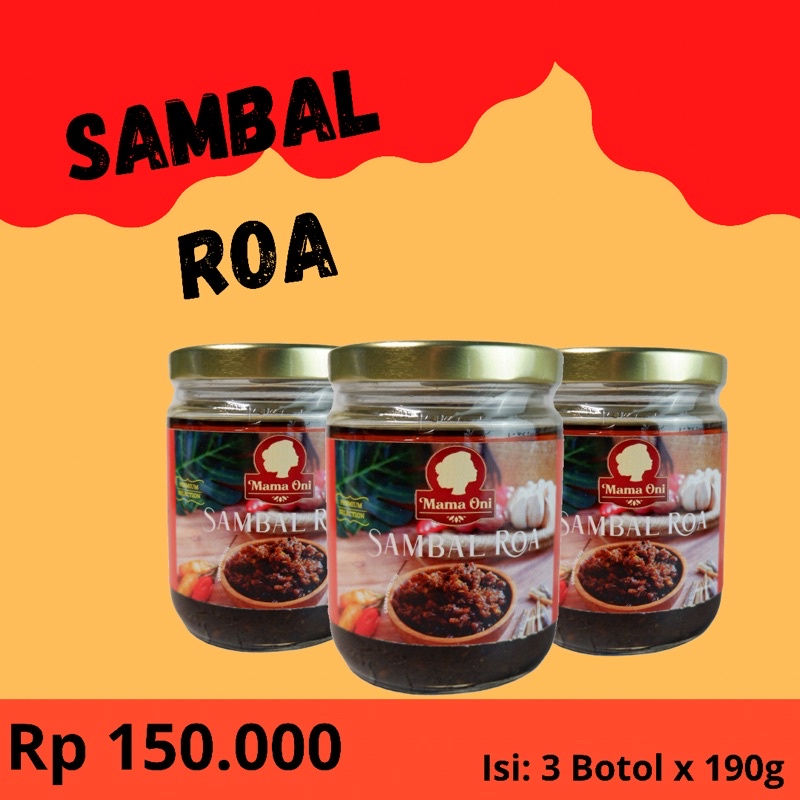 

Sambal Roa Mama Oni