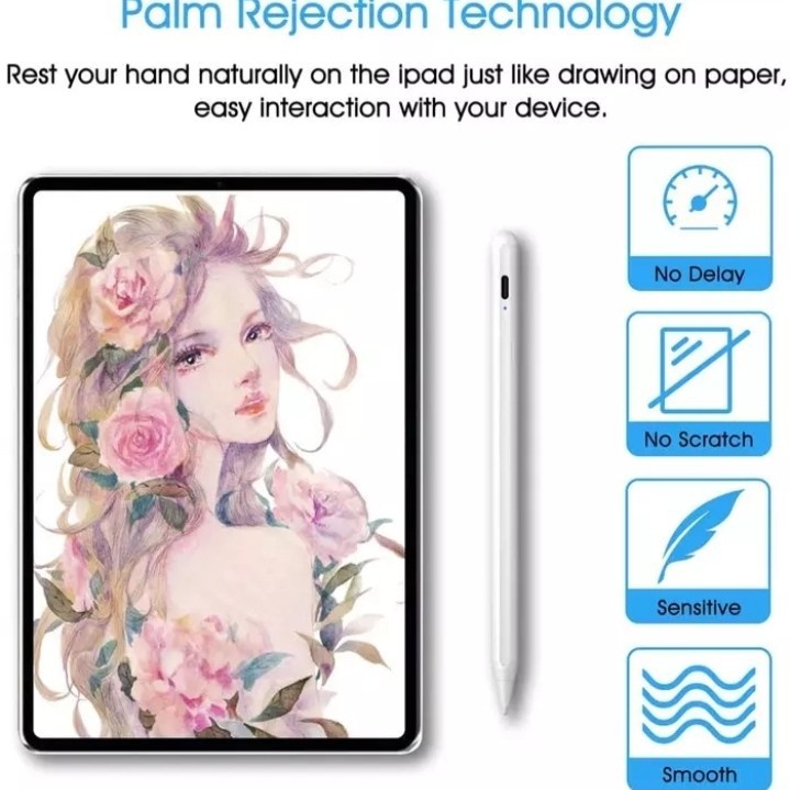 Stylus Pen Gen 4 For Pencil Ipad Active Palm Rejection