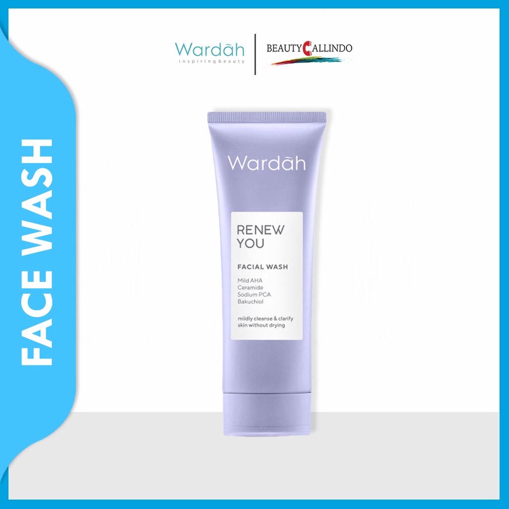 Wardah Renew You Anti Aging Facial Wash 100ml | Pembersih Wajah