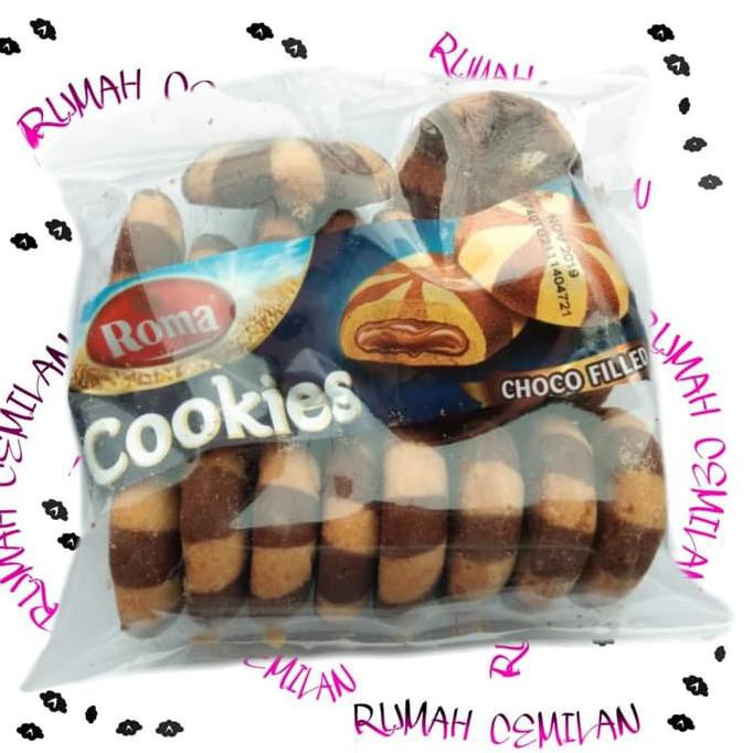 

LENGKAP ROMA COOKIES CHOCO FILLED 200GR /SNACK ORI KILOAN